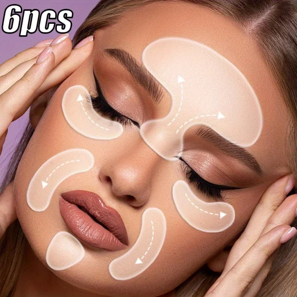 Skincare Qv - Reusable Silicone Anti-Wrinkle Pad Face Forehead