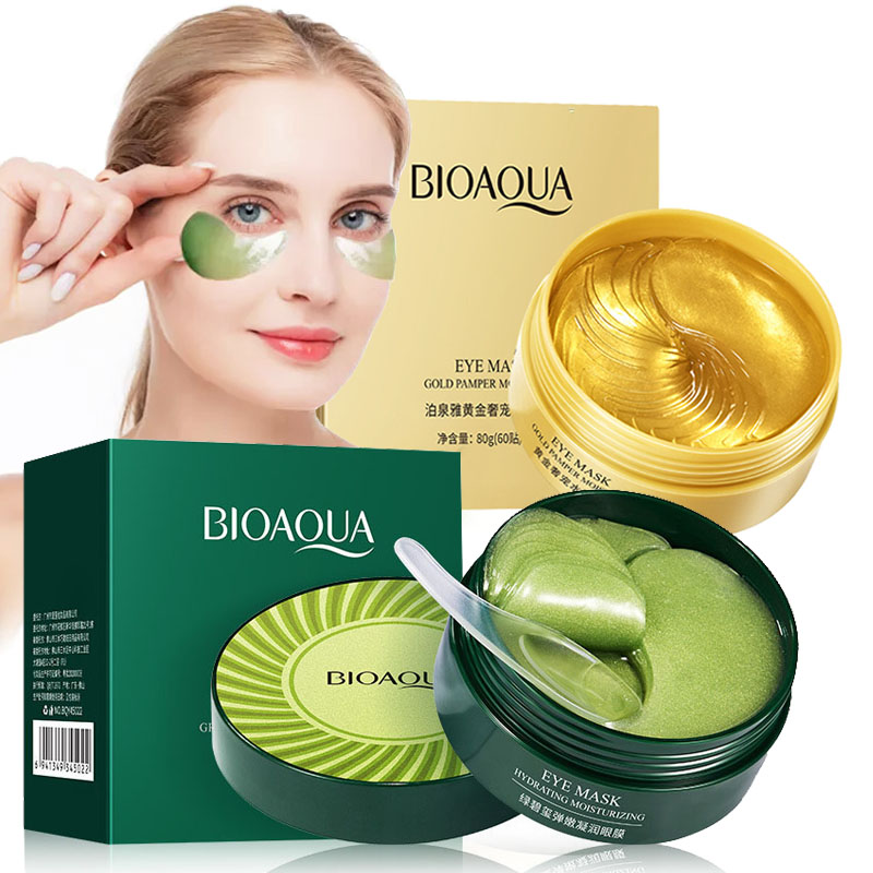 Collagen Sheet Mask - 60pcs/box BIOAQUA Collagen Eye Mask Moisturizing