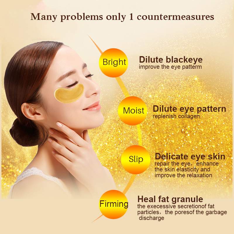 10/20pcs Golden Crystal Collag - Skincare Viral Tiktok incelemesi ve fiyatı