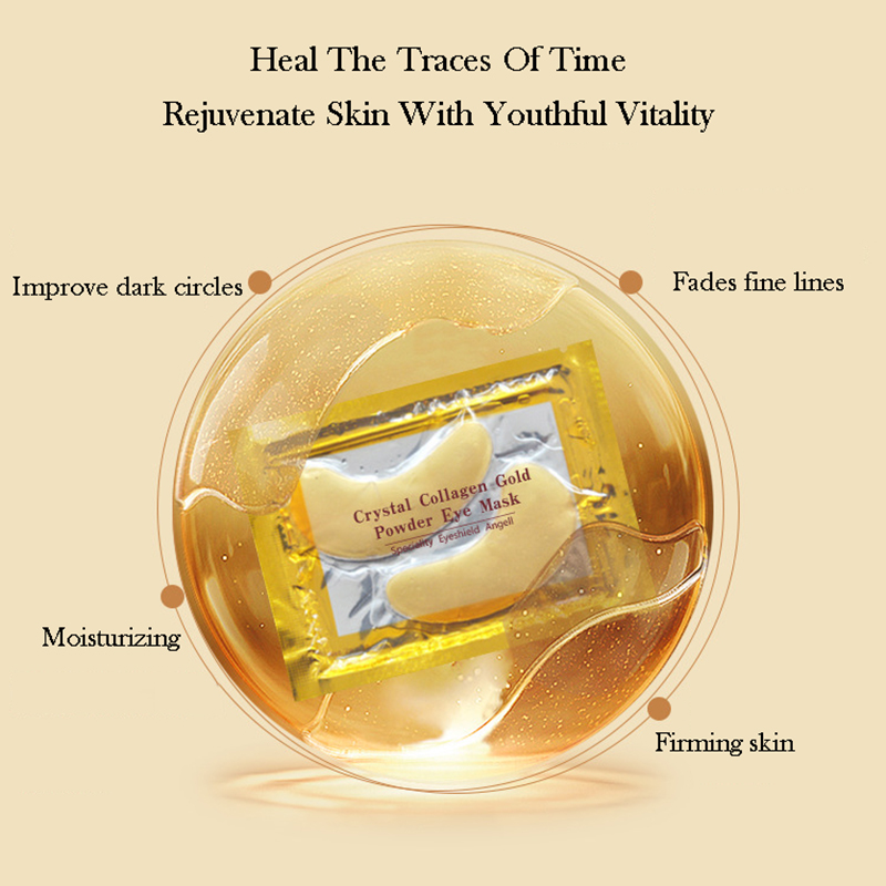 10/20pcs Golden Crystal Collag - Skincare Viral Tiktok incelemesi ve fiyatı