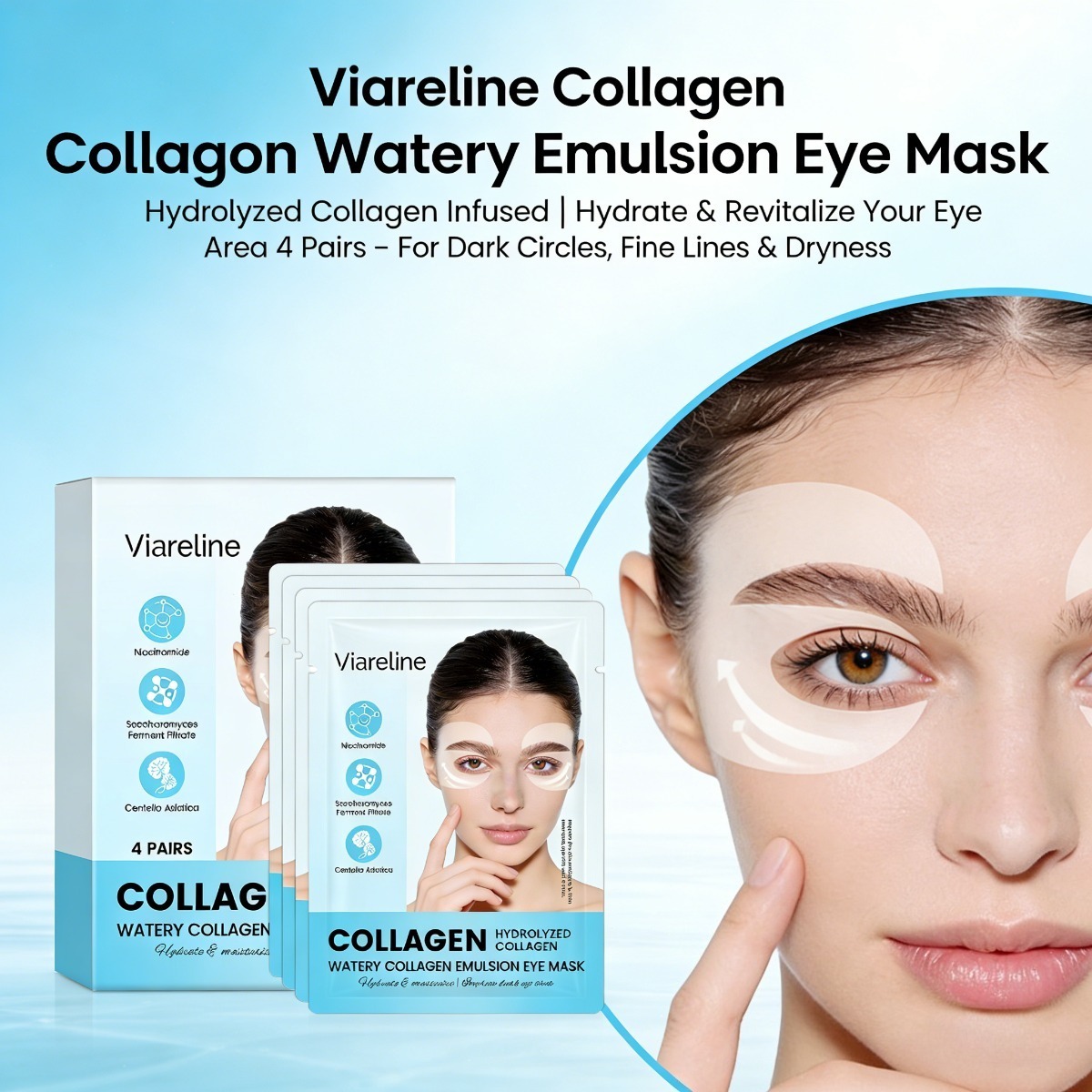 Collagen Eye Patches Reduce Fi - Collagen Sheet Mask incelemesi ve fiyatı