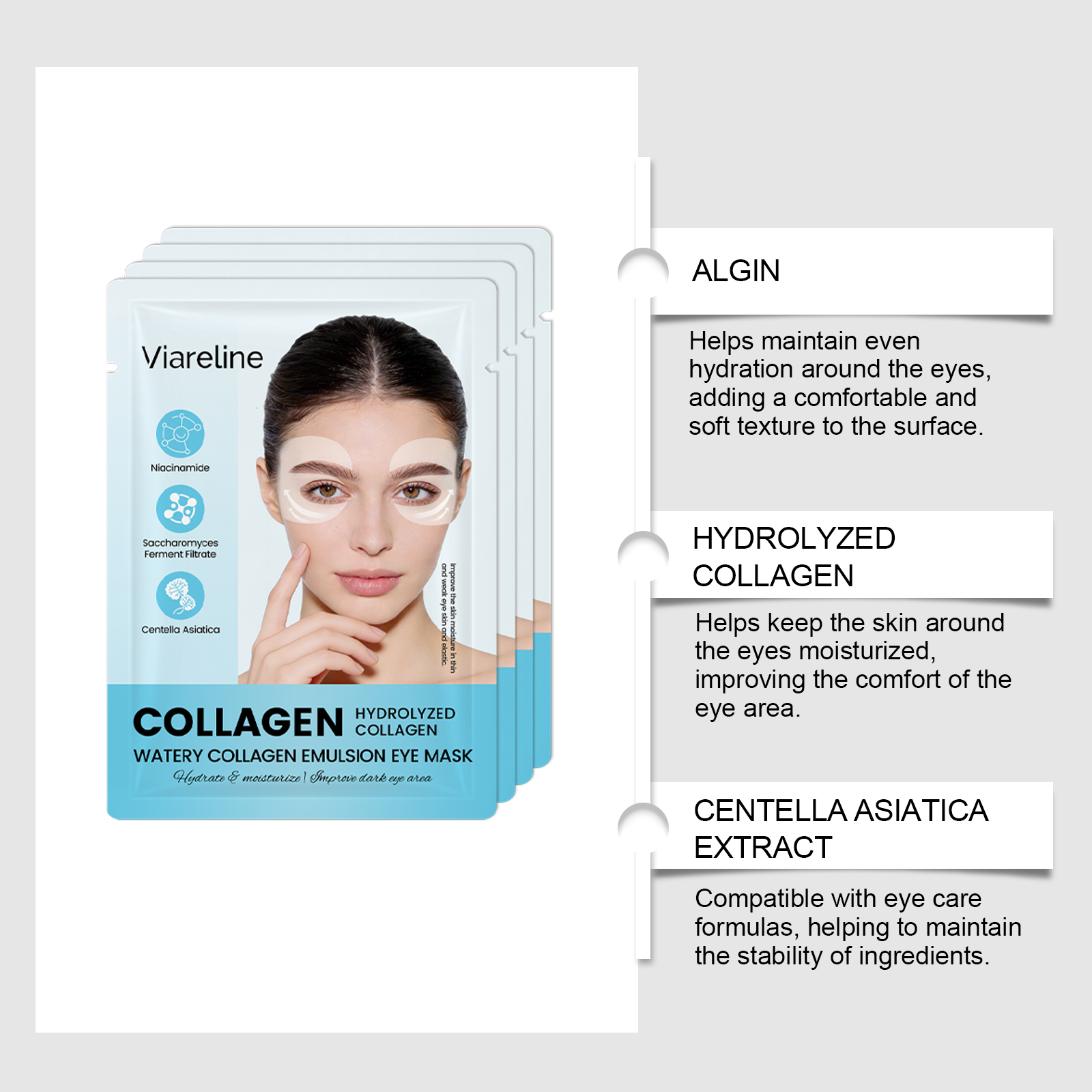 Collagen Eye Patches Reduce Fi - Collagen Sheet Mask incelemesi ve fiyatı