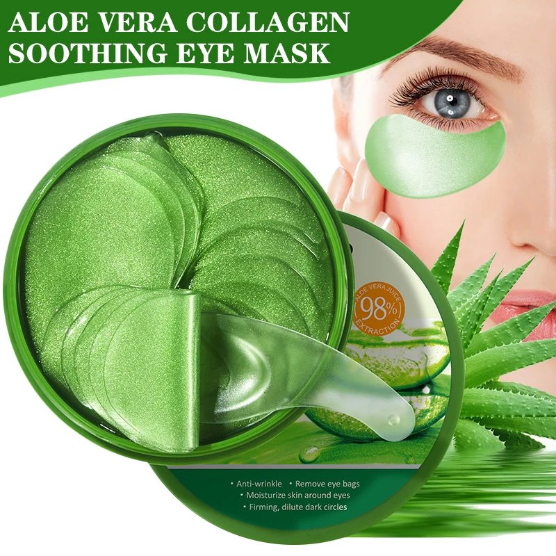 60pcs Aloe Vera Collagen Eye M - Collagen Sheet Mask incelemesi ve fiyatı