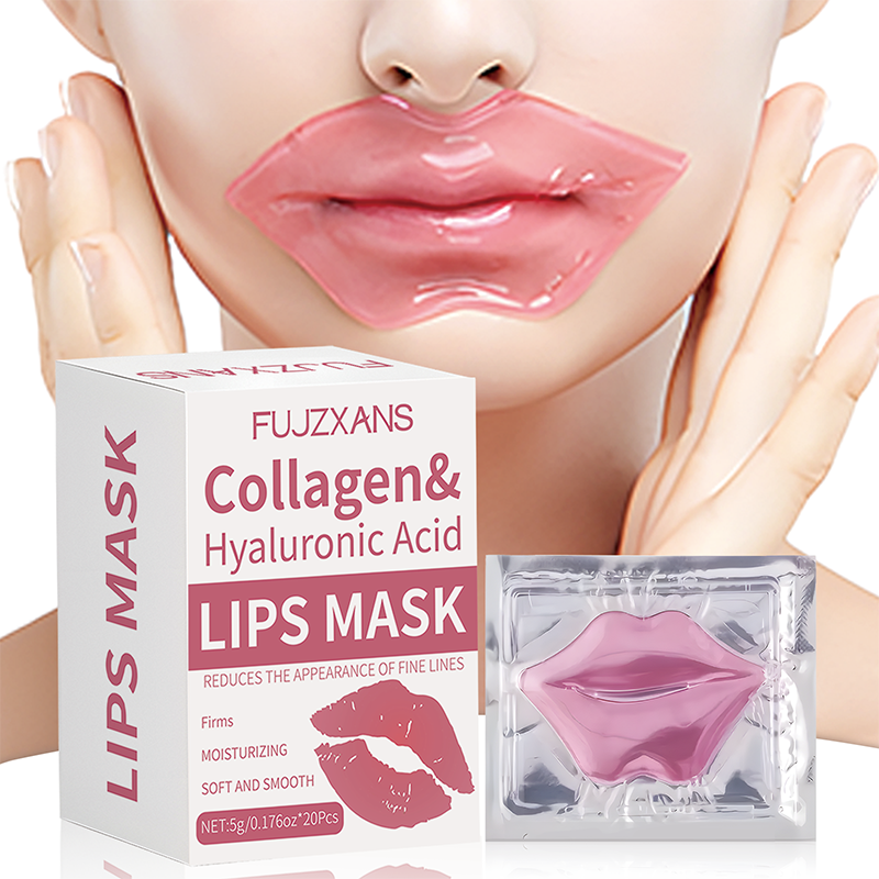 20Pcs/Box Pink Lips Masks Shee - Collagen Sheet Mask incelemesi ve fiyatı