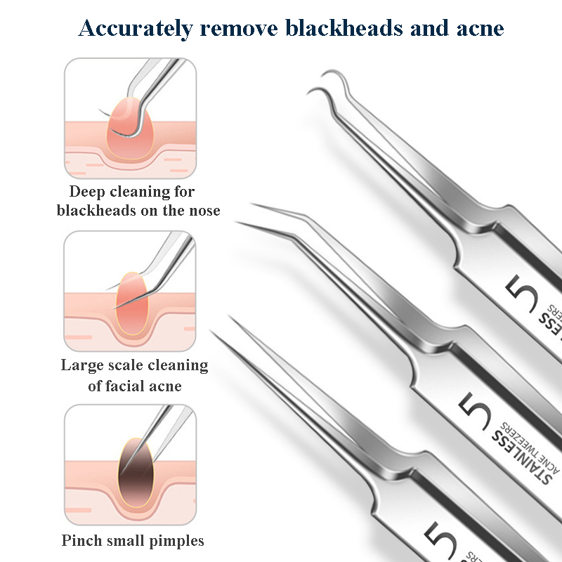 4-11Pcs Ingrown Hair Tweezers  - Skincare Qv incelemesi ve fiyatı