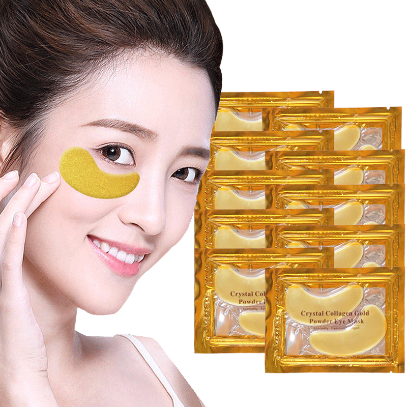 5/10/20/30 Pairs Crystal Gold  - Collagen Sheet Mask incelemesi ve fiyatı