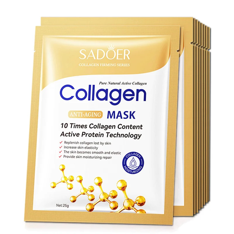 10pcs Anti-aging Collagen Face - Collagen Sheet Mask incelemesi ve fiyatı