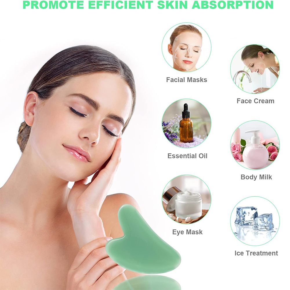 1PCS Natural Glass Jade Scrapi - Skincare Qv incelemesi ve fiyatı
