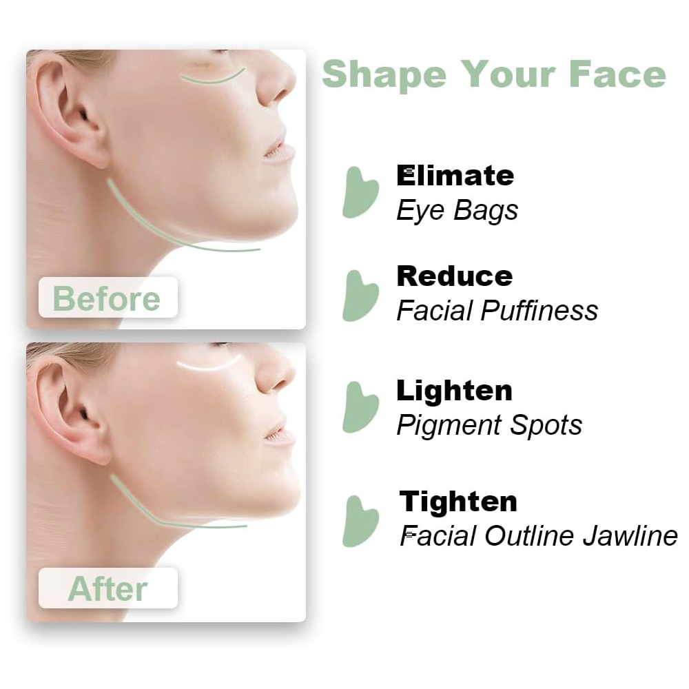 1PCS Natural Glass Jade Scrapi - Skincare Qv incelemesi ve fiyatı