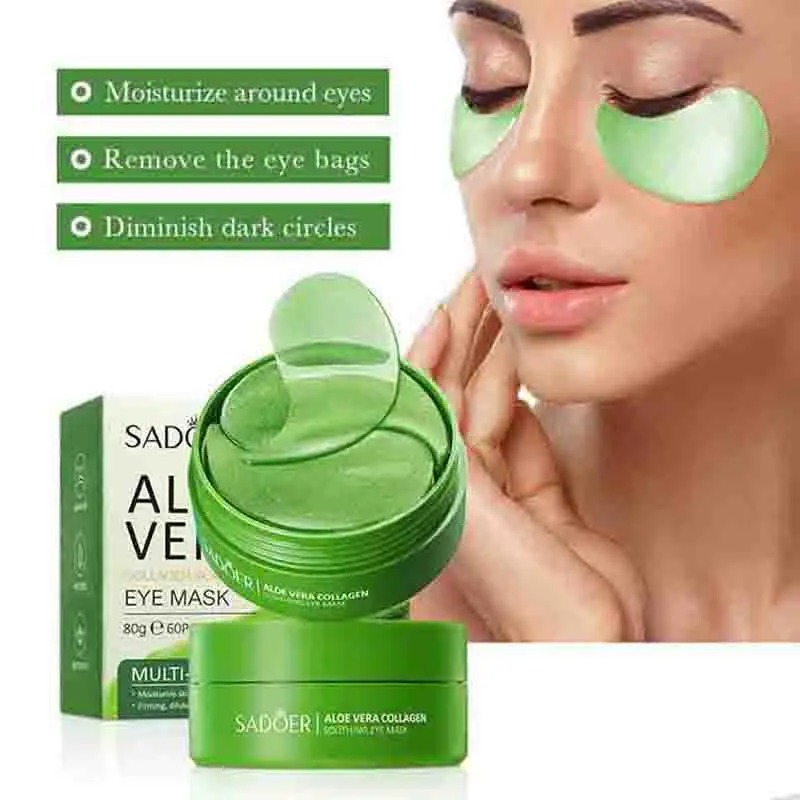 60pcs Aloe Vera Collagen Eye M - Collagen Sheet Mask incelemesi ve fiyatı