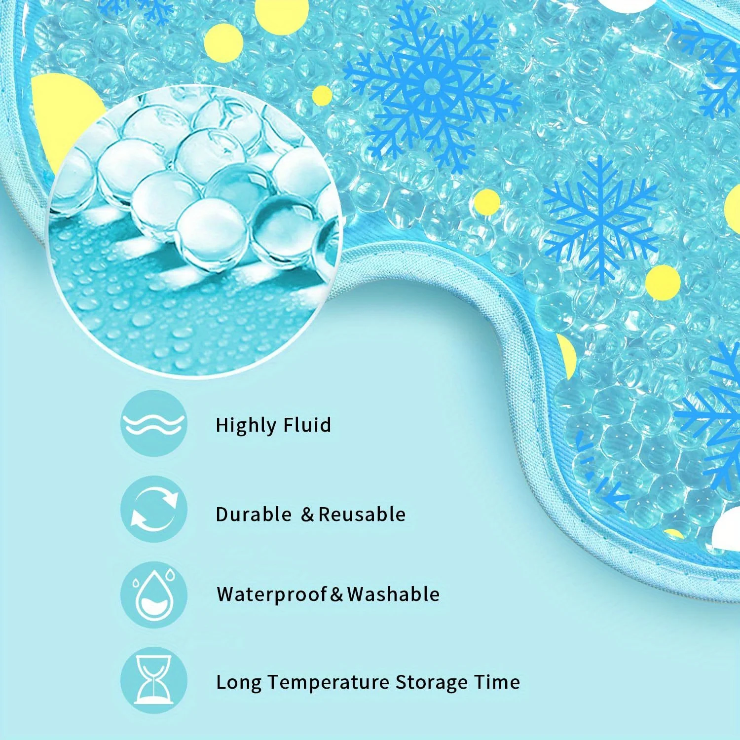Cooling Eye Mask with Gel Bead - Skincare Viral Tiktok incelemesi ve fiyatı