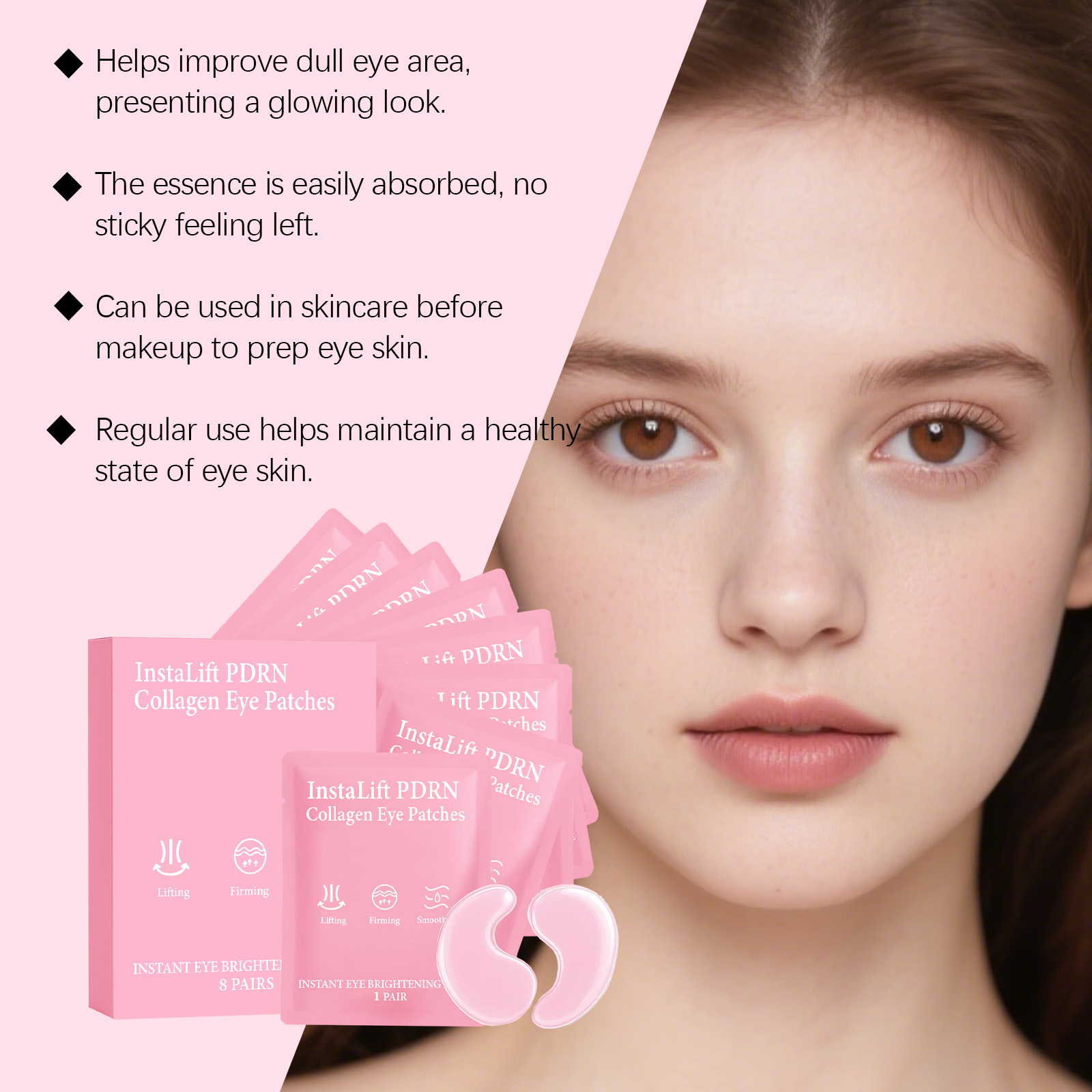 Instalift PDRN Collagen Eye Pa - Collagen Sheet Mask incelemesi ve fiyatı